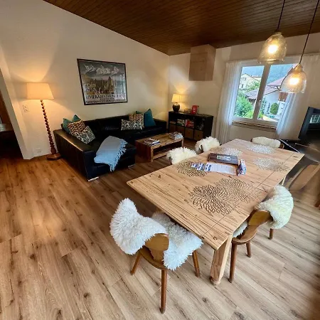 Apartment Alpine Escape With Swiss Fondue Hut And Mountain Views Wilderswil