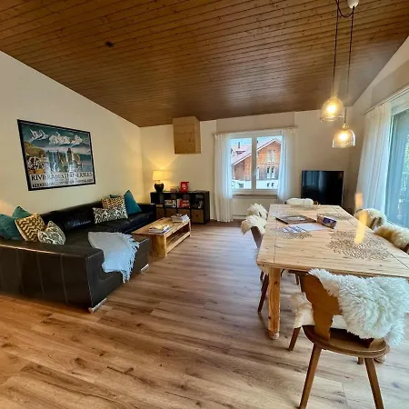 Alpine Escape With Swiss Fondue Hut And Mountain Views Wilderswil