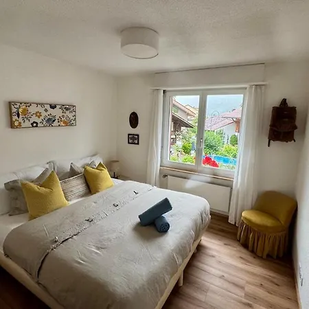 Alpine Escape With Swiss Fondue Hut And Mountain Views Apartment Wilderswil